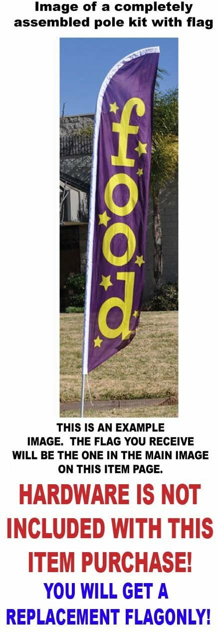 Simple Mobile Wireless Replacement Advertising Feather Flag, Lime Green gallery