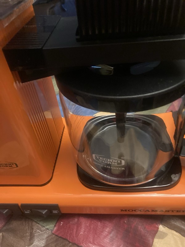 Technivorm Mocamaster coffee maker 52947 KBGV 1.25L Orange NEW! gallery