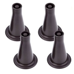 Plastic Bed Frame Feet That Replace Your Wheels. Replace Wheels on Bed Frame