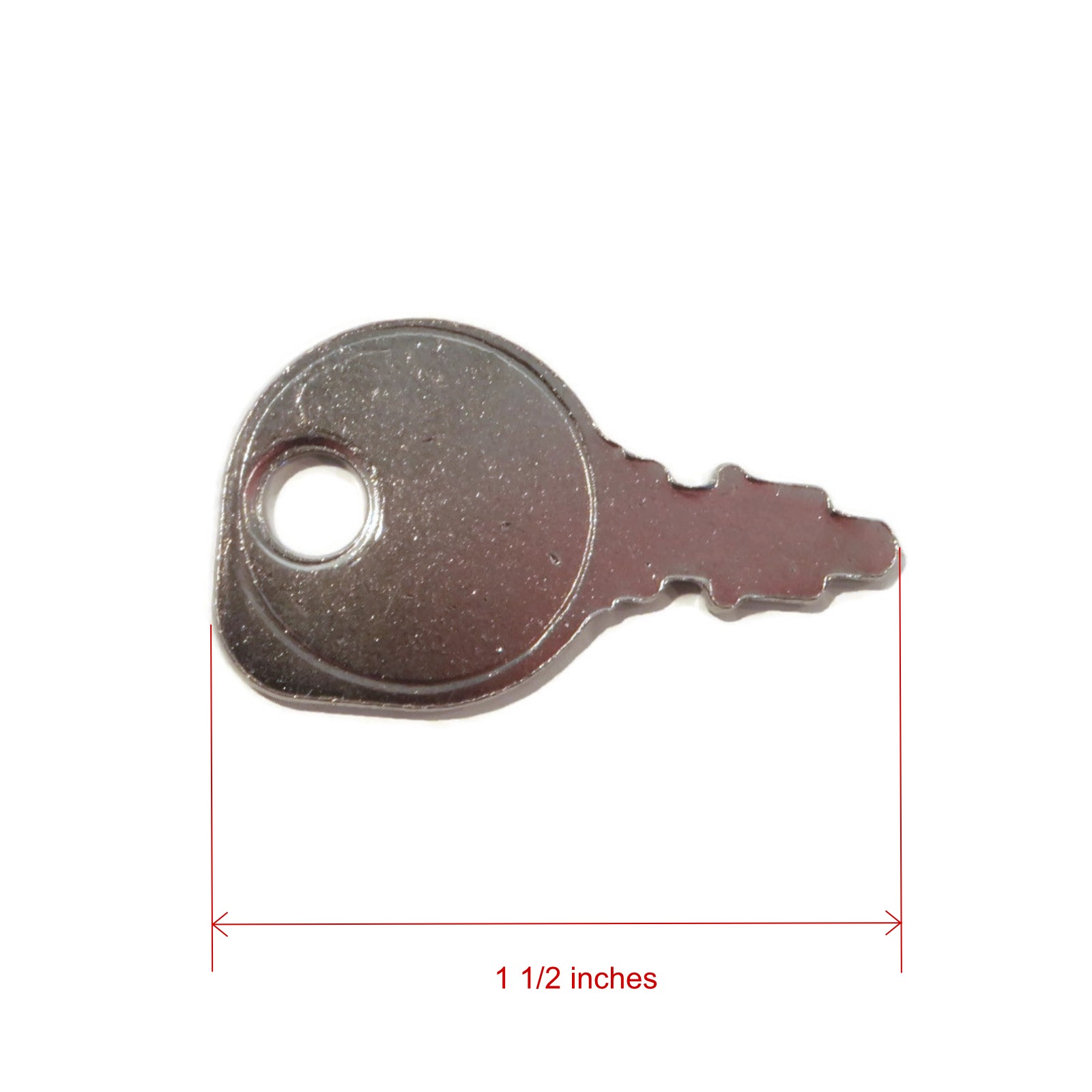 4-Pack Ignition Key fits John Deere 524D, 724D, 826D, 1032D, 828D & TRS21 Blower gallery