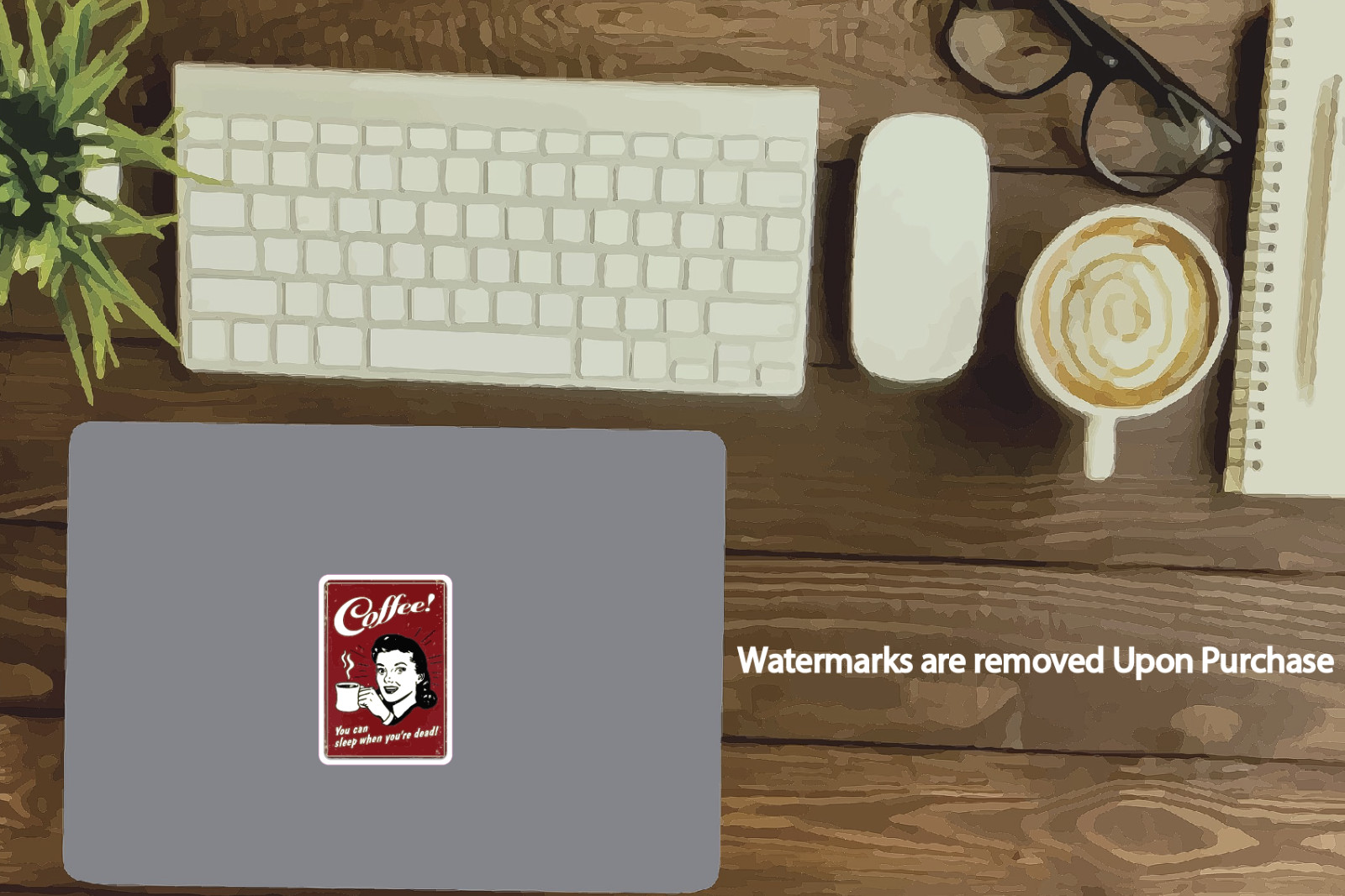Coffee Sticker Sleep When Dead Waterproof - Buy Any 4 For $1.75 EACH Storewide! gallery
