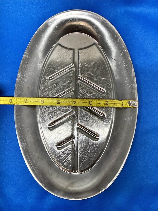 Stainless Steel Dinner tray insert Set of Six gallery