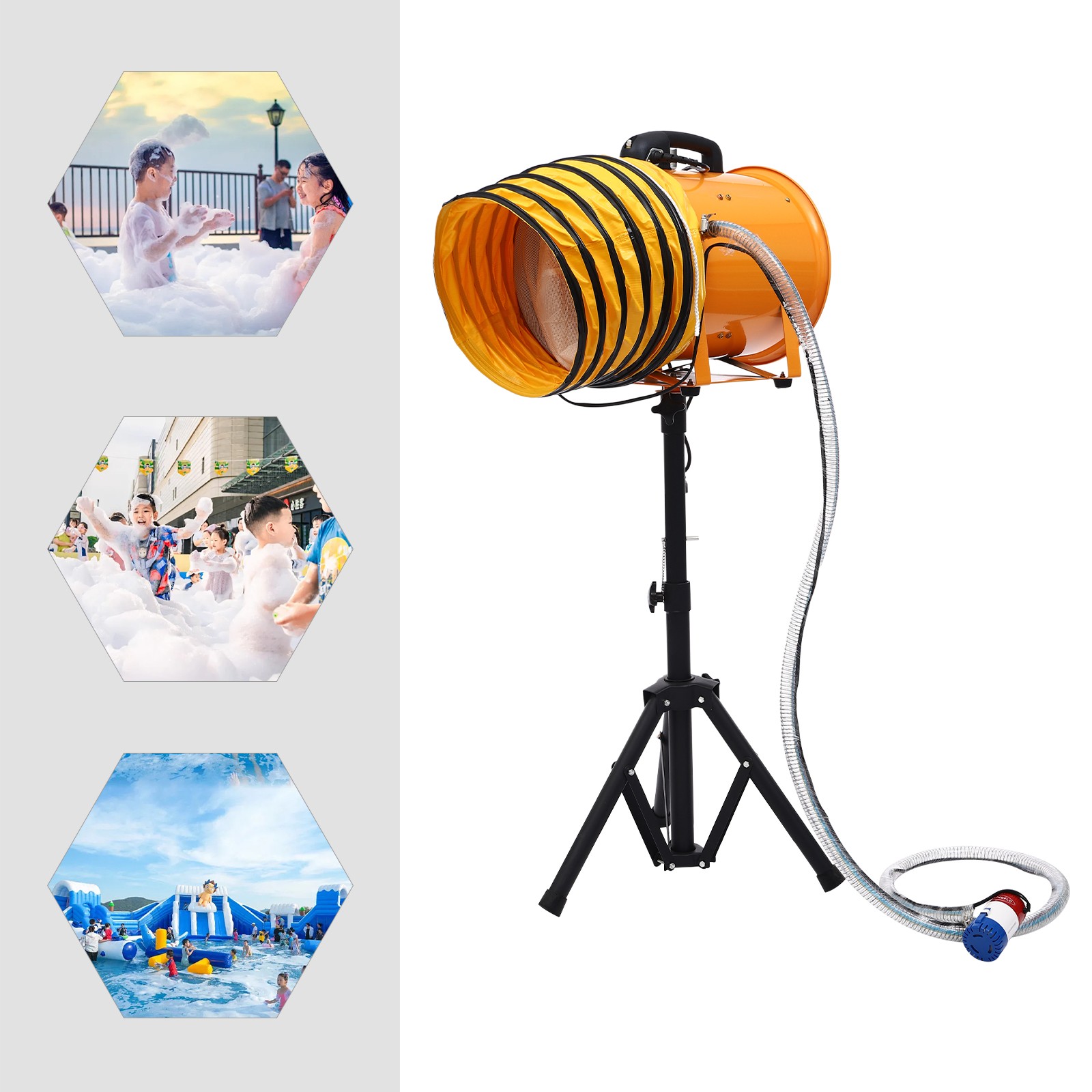 Foam Machine for Party Foam Cannon for Garden Backyard Celebrations Pool 110V gallery