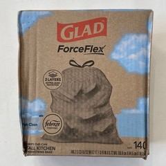 Glad, ForceFlex, Trashbags, 140 Count
