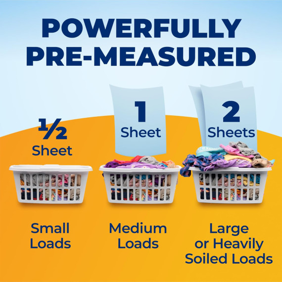 Arm & Hammer Power Sheets Laundry Detergent (35 Count, Fresh Breeze) gallery