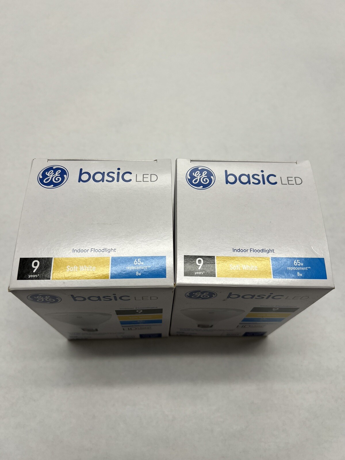 GE 65W Basic LED Indoor Floodlight BR30 Medium Soft Whit 650 L Dimmable 2-PACK gallery