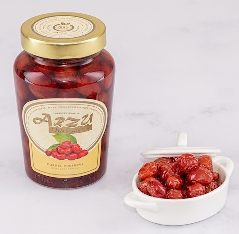 Cornel Preserves 550gr / Кизиловое варенье - Azerbaijan gallery