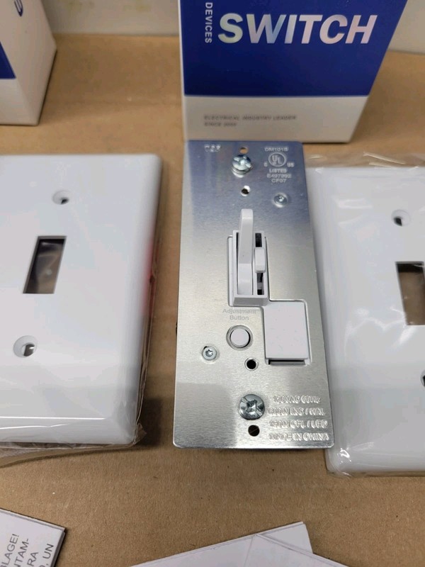 3 Pack ELEGRP DM101S-WH2 Toggle Dimmer Switch NEW gallery