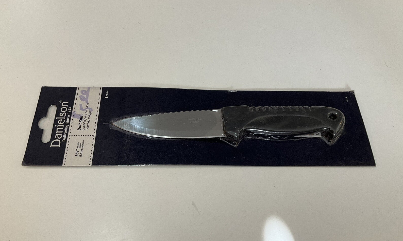 Danielson Bait Knife 3 3/8" Blade - Fishing, Easy to use - New gallery