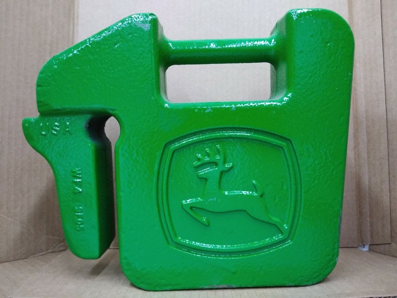 John Deere Weight - Part # BG20029- 1 - OEM 42lb Suitcase Style gallery