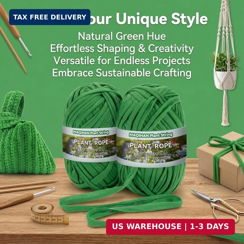 2 Pack Garden String - Plant Ties, Garden Twine, Gardening Tape, Tree Support, S gallery