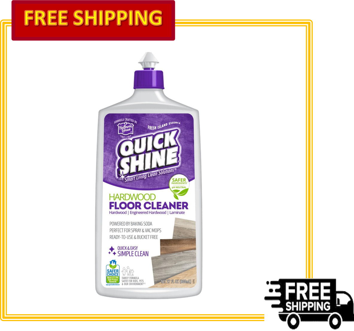 Quick Shine Hardwood Floor Cleaner Perfect for Gentle and Effective Cleaning gallery