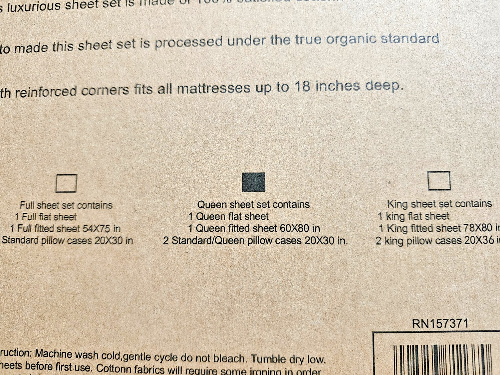Tree Organic Queen 2000 Organic Sheet Set Pink flowers 4-Piece Set gallery