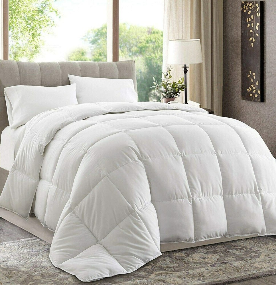White Down Alternative Comforter (Duvet Cover Insert) Medium or Extra Warmth