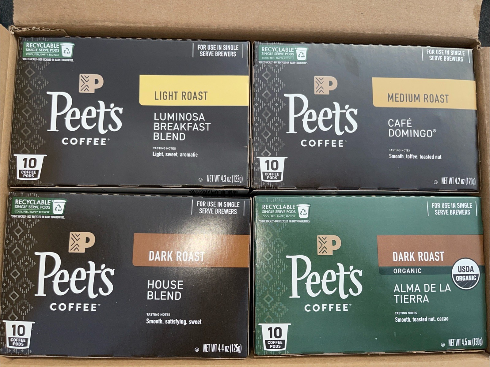 Peet’s Coffee Variety Pack K Cup Pods 40 Count. BBD Vary From 6/2026-8/2026 gallery