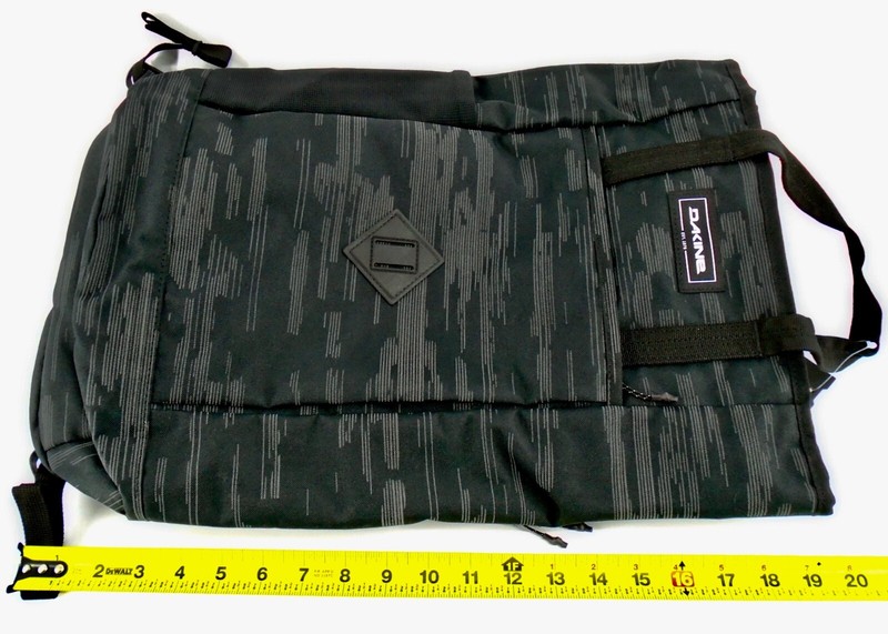 Dakine Barrel Pack 25L Laptop Backpack Black Flash Reflective 3