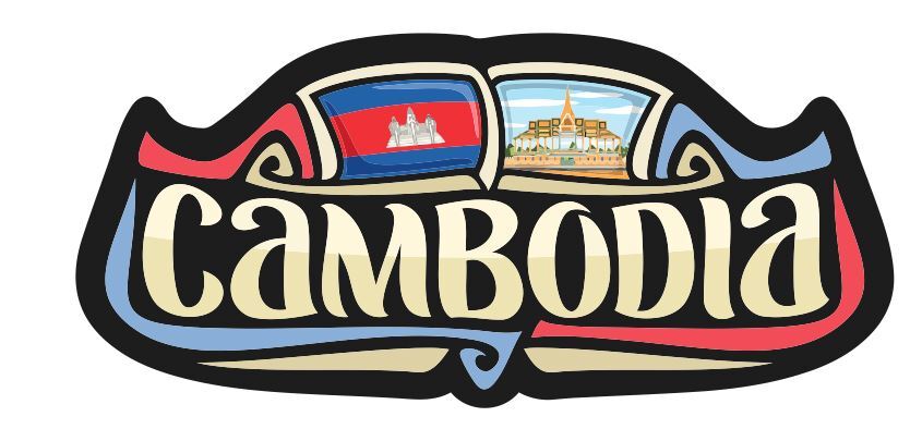 Cambodia Sticker Decal A390 gallery