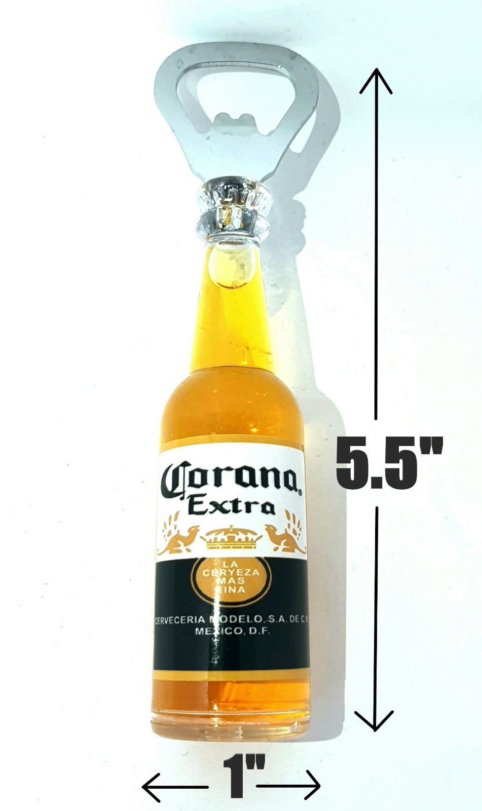 Magnetic Beer Bottle Opener - Unique Funny Man Cave Decor Accessory Mexican beer gallery