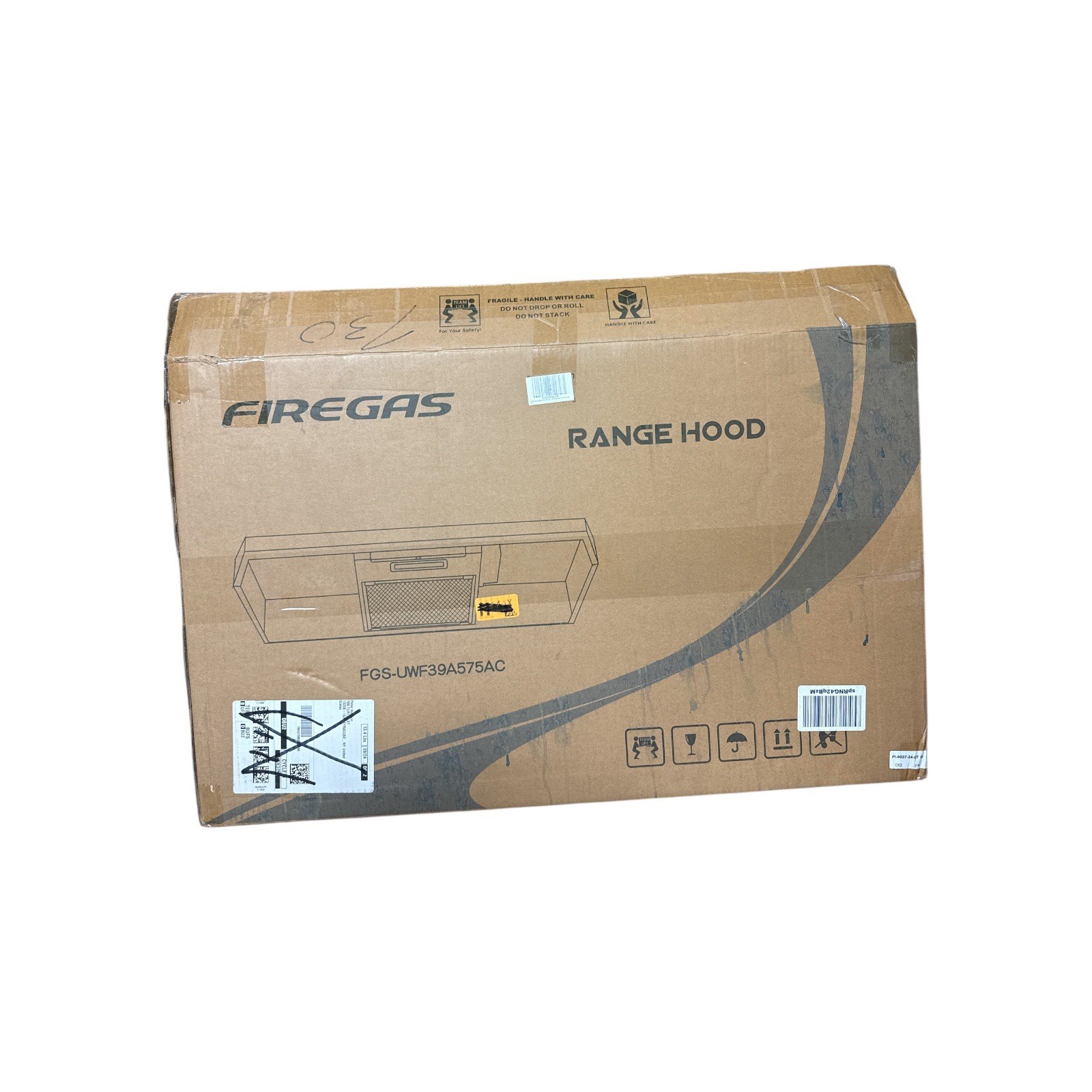 FIREGAS RANGE HOOD 30 Inch Stainless Steel FGS-USF39A575AC. Open box New. gallery