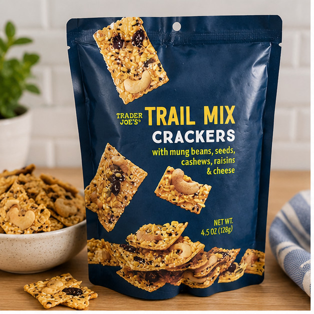 4-Pack Trader Joe's Trail Mix Crackers gallery