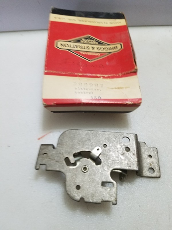 Briggs & Stratton Control Plate 298997 - OEM Packaging - NEW - F1A gallery