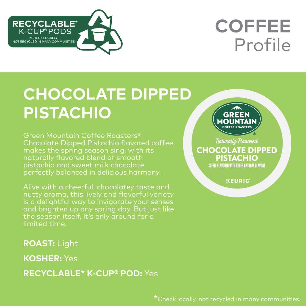 Chocolate Dipped Pistachio Coffee gallery
