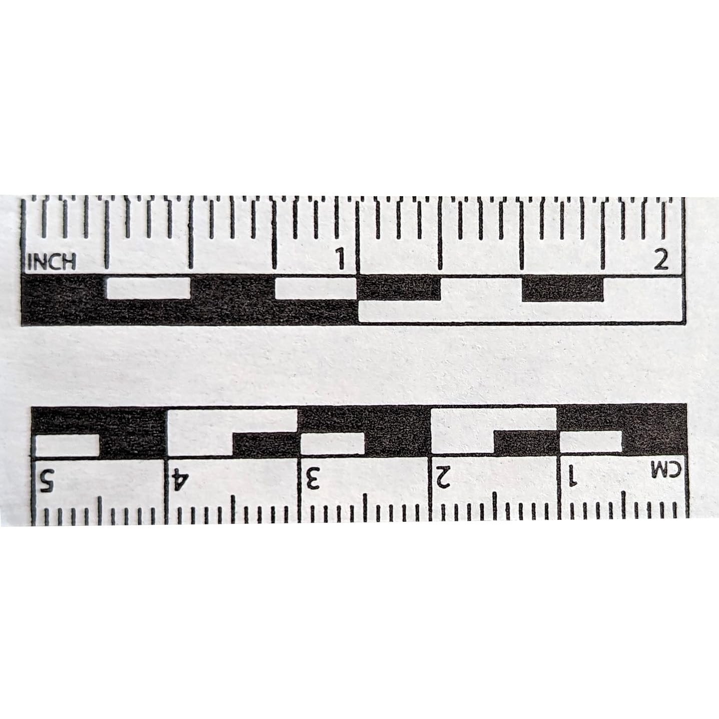 Crime Scene Photomacrographic Scales Roll 5 Cm/2 Inch gallery