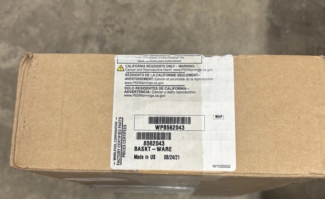 Whirlpool WP8531233 KitchenAid Dishwasher Silverware Basket gallery