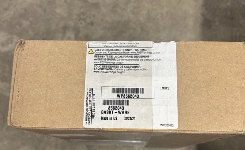 Whirlpool WP8531233 KitchenAid Dishwasher Silverware Basket gallery