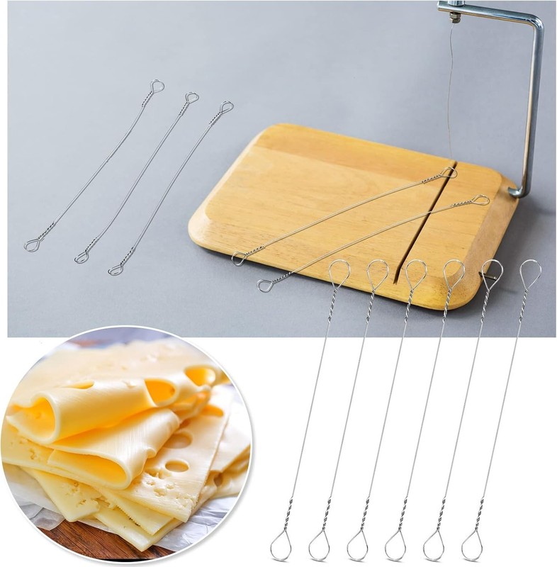 10 Pcs Cheese Slicer Wire Replacement Block Cheese Cutter Wire for Polished Marb gallery
