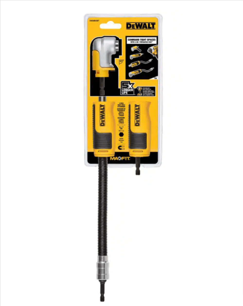 Dewalt Modular Right Angle Attachment Set DWAMRASET Flexshaft gallery