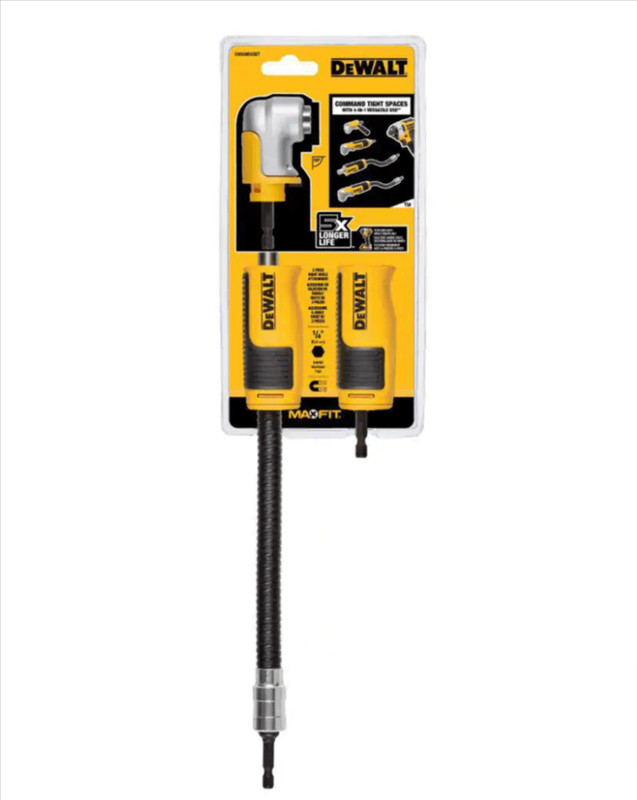 Dewalt Modular Right Angle Attachment Set DWAMRASET Flexshaft gallery