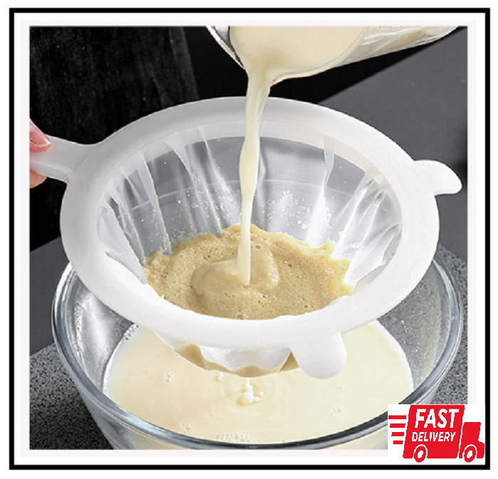 Kitchen Ultra-Fine Nylon Mesh Strainer Food Yogurt Mesh Sieve Plastic Mesh Colan gallery