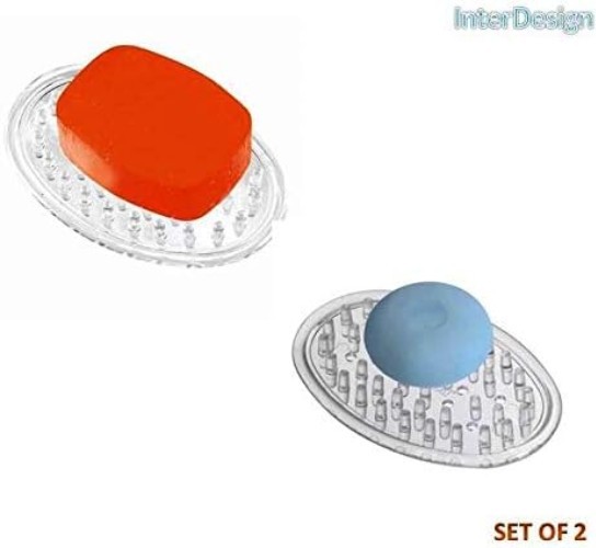 Eco-Friendly iDesign Soap Dish - Versatile Holder for Bath & Kitchen Essentials gallery