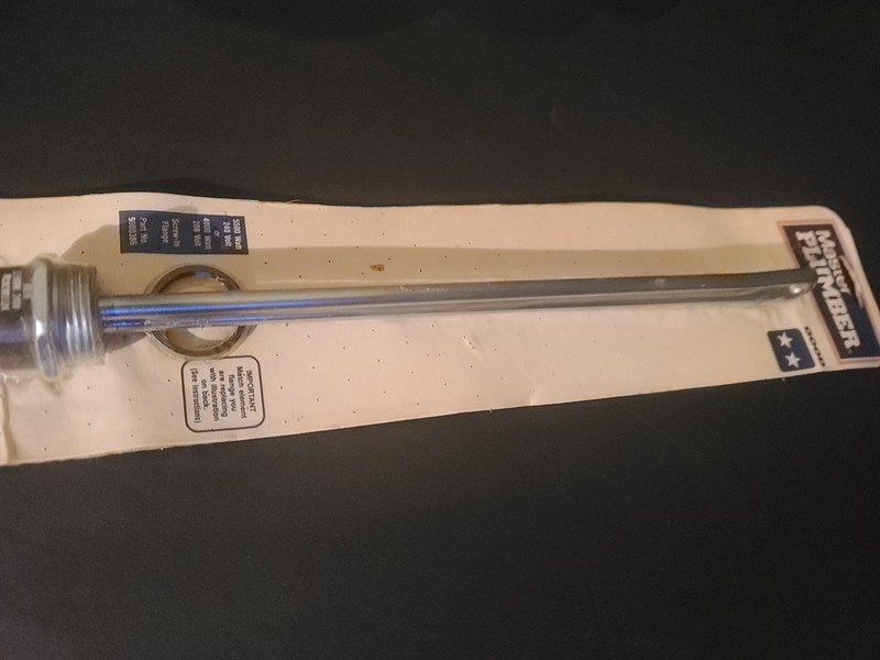 TRUE VALUE WATER HEATING ELEMENT WPB-850 808-626 5500/4000 Watt 208/240 Volt gallery