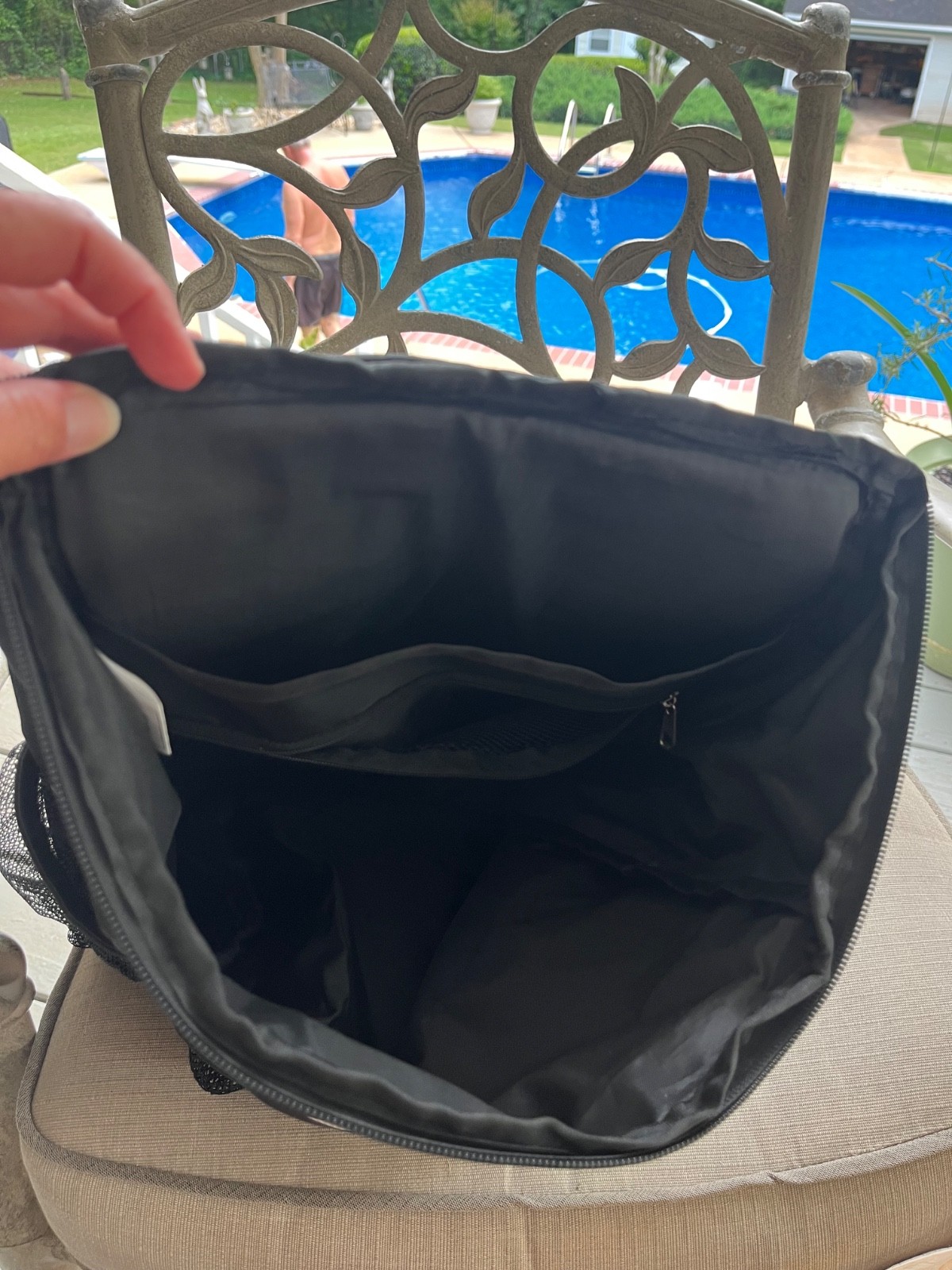 Soccerware black back pack excellent condition! Many pockets! 3