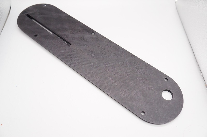 Single Piece Zero Clearance Throat Plate Dado Insert for Ridgid R4512 Table Saw gallery