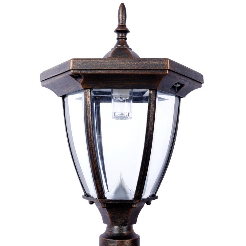 Curbside Mailbox Post Light Combination Kit Stratford Mail Box Cast Aluminum gallery
