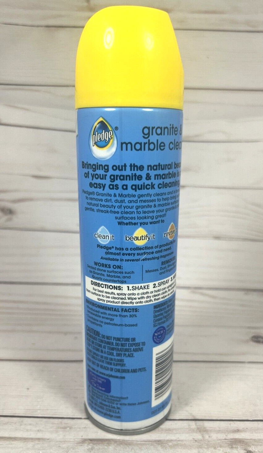 Pledge Clean It Granite & Marble Citrus Sunshine Cleaner 9.7oz (2 Pack) gallery