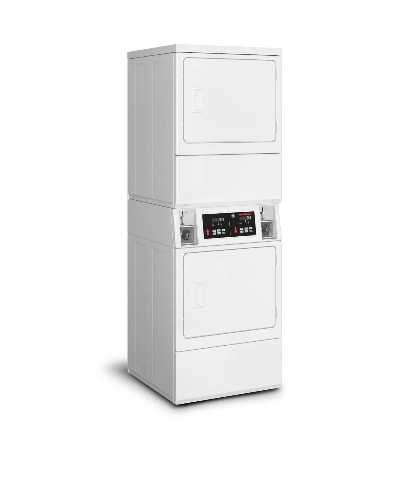 Speedqueen SSGNCAGS116TW01 27 Inch Commercial Stacked Dryer with 14 Cu. Ft. gallery