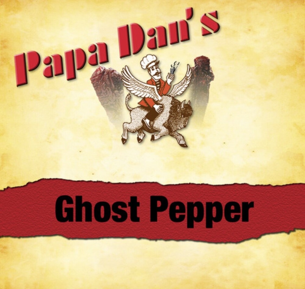 Sweet & Hot Ghost Pepper Papa Dan's Premium Beef Jerky ~1/2 Pound Bag~ Jerky Hut