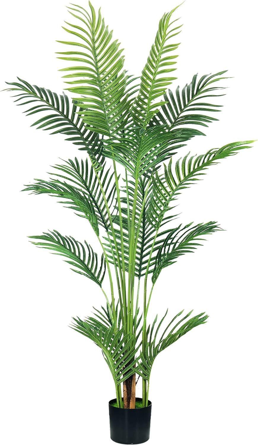 Colourtree Artificial Palm Tree,Faux Areca Palm Plant with Real Touch Leaves gallery