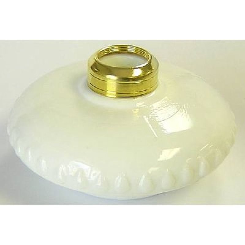 Opal White Glass Oil Lamp Font gallery