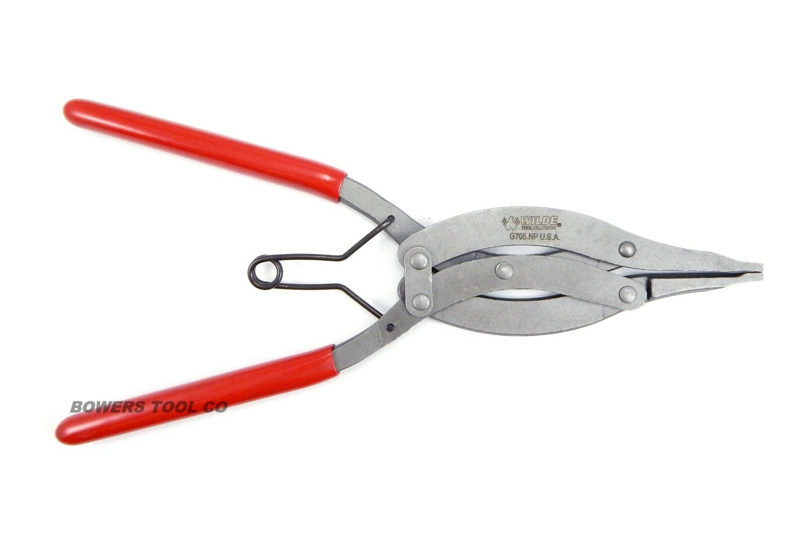 Wilde 10” Straight Compound Lock Ring Pliers Snap Retaining Made in USA gallery