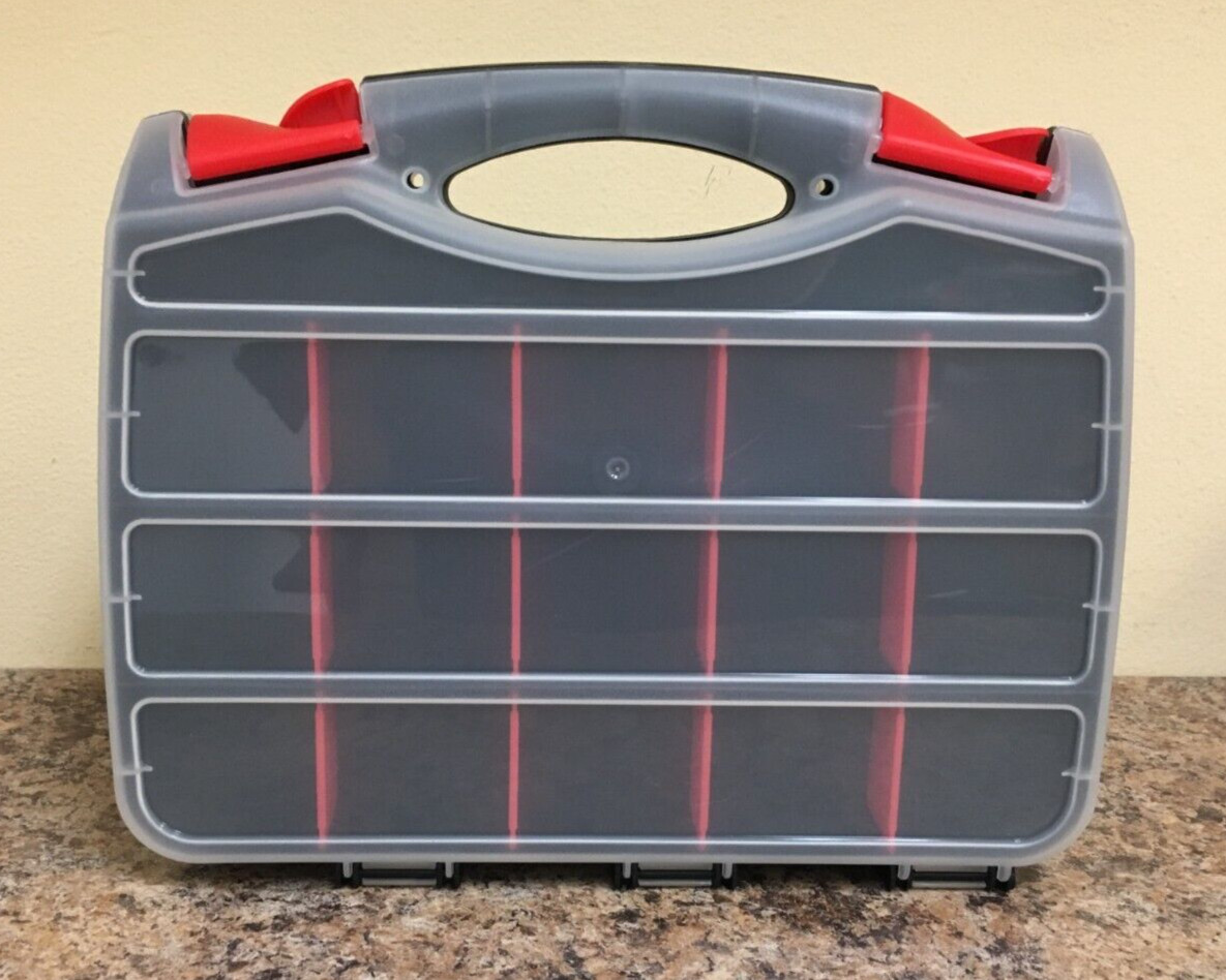 Double Sided Storage Organizer with 32 Compartments & Removable Dividers gallery