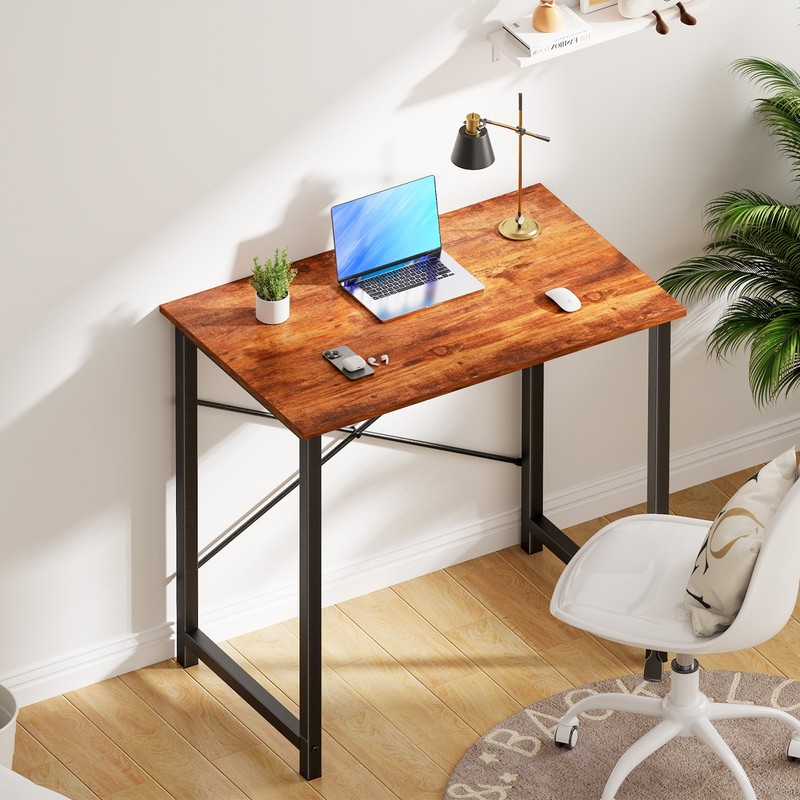 32"-63" Simple Home Office Computer Desk Writing Work Study Table Storage Bag gallery
