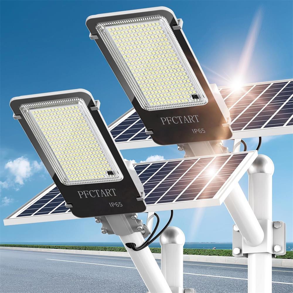 10000W 99000000LM Commercial LED Solar Street Light Dusk to Dawn Road Area Lamp gallery