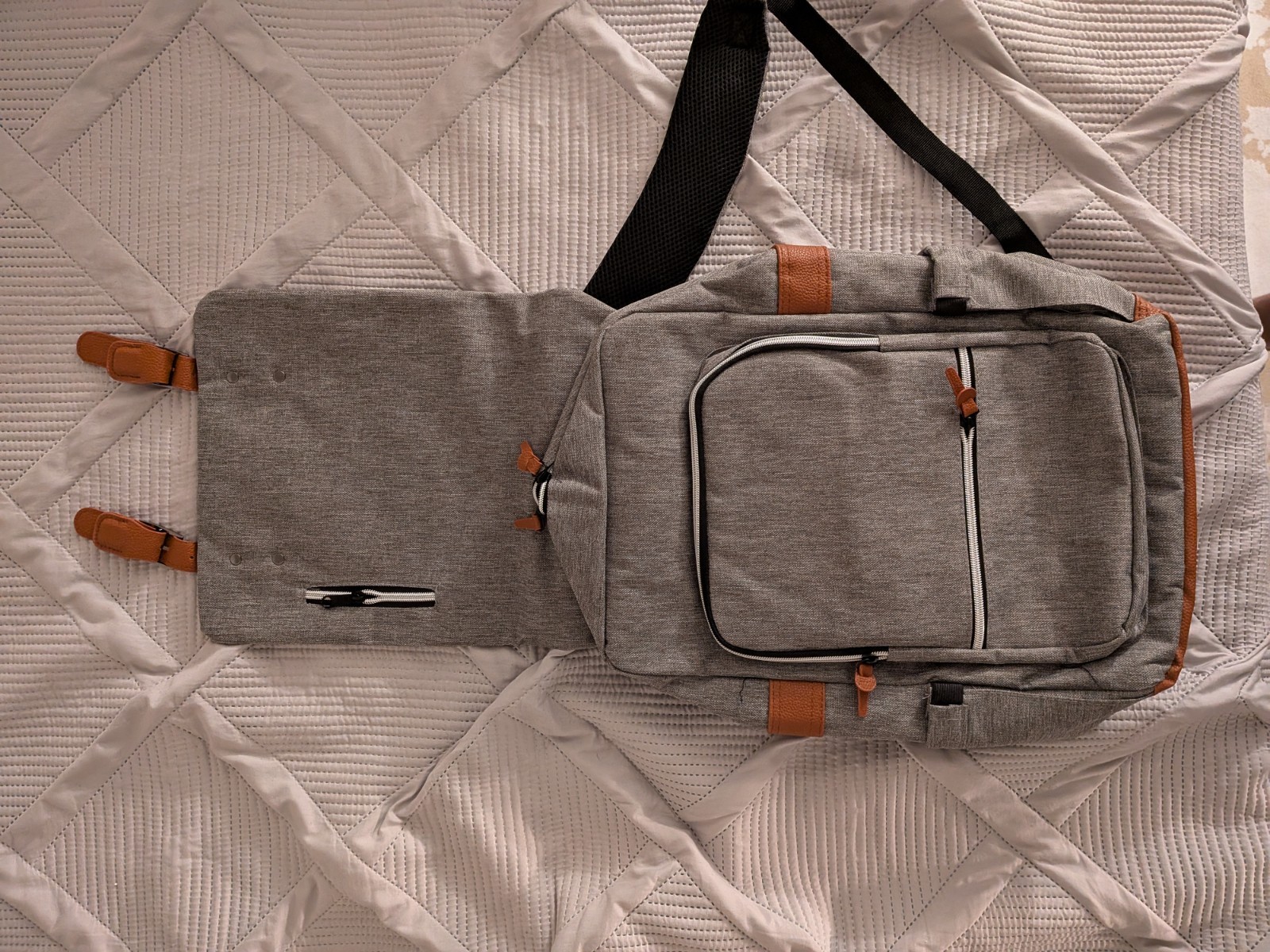 Montana Gray Laptop Backpack 4