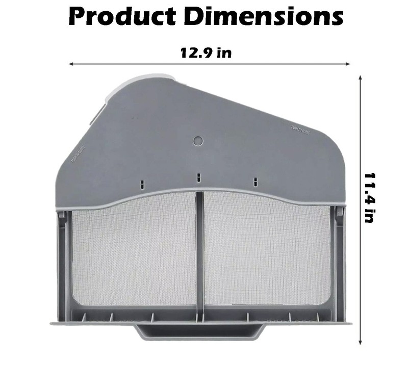 Dryer Lint Filter for Samsung DV50F9A8EVP, DV50F9A8EVW, DV50F9A8GVP, DV50F9A8GVW gallery