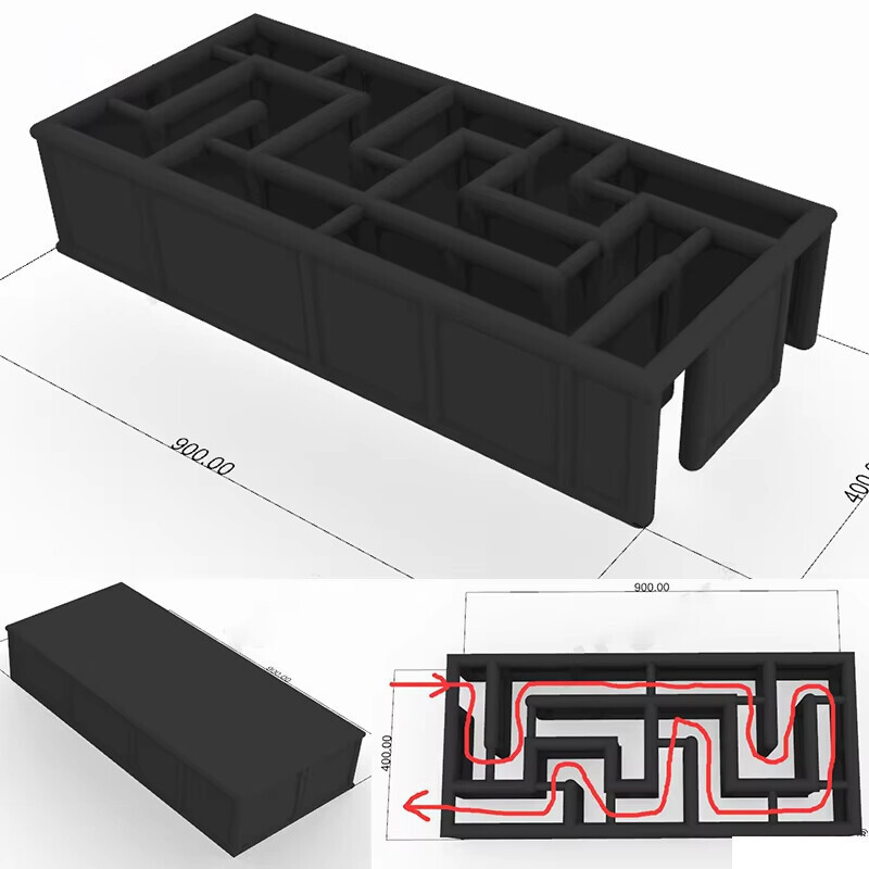 Inflatable Halloween Haunted House Outdoor Inflatable Labyrinth Maze Game gallery